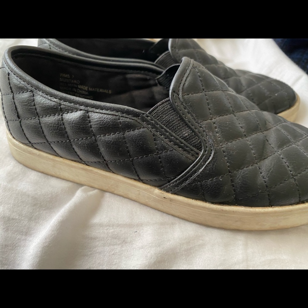 black shoes